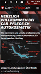Mobile Screenshot of car-pflege.ch